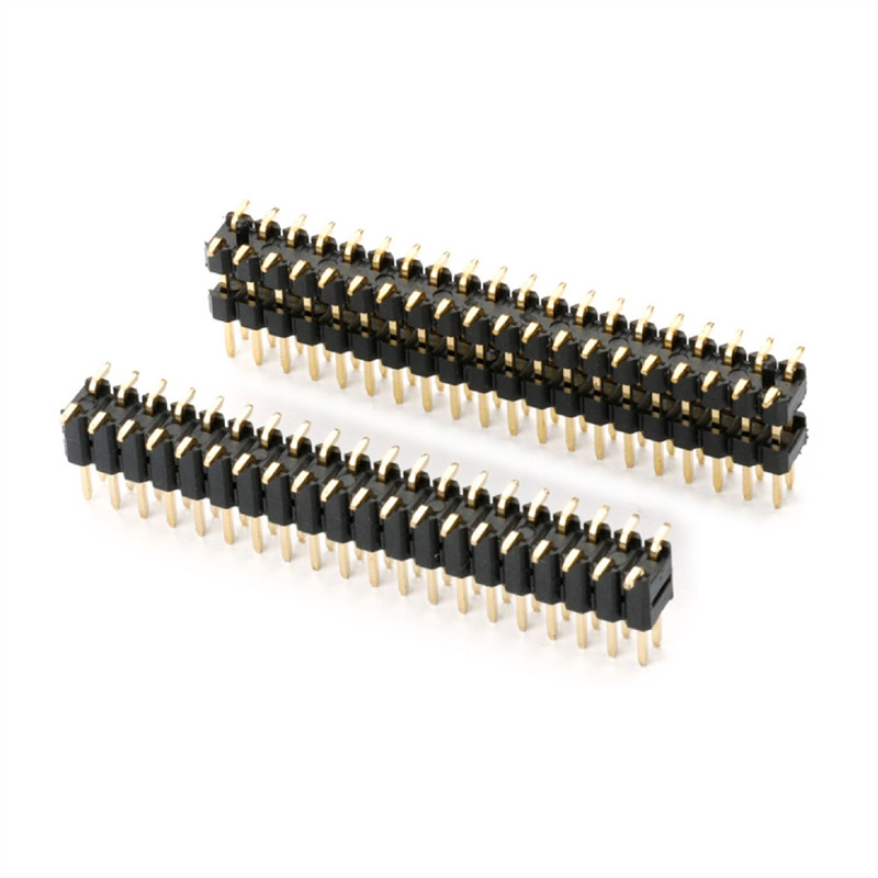 2.54mm 双排可双塑SMT